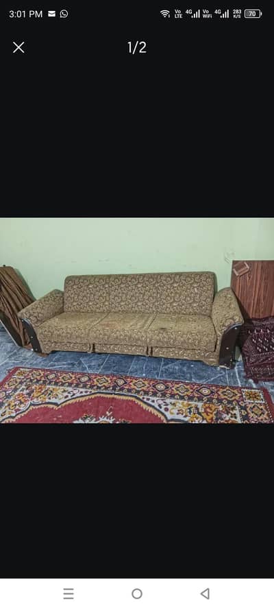 sofa cum bed urgent sale