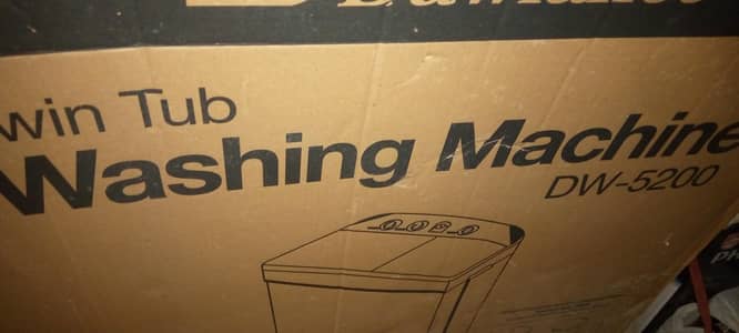 Dawlance washing machine with dryer