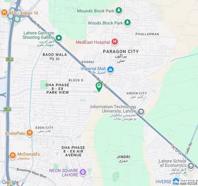 Plot for Sale in DHA Phase 8, Ex-Air Avenue / Park View, Lahore