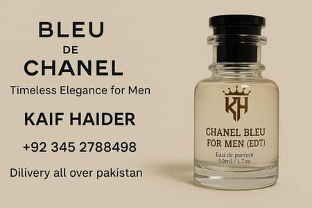 chenal blue for men edt