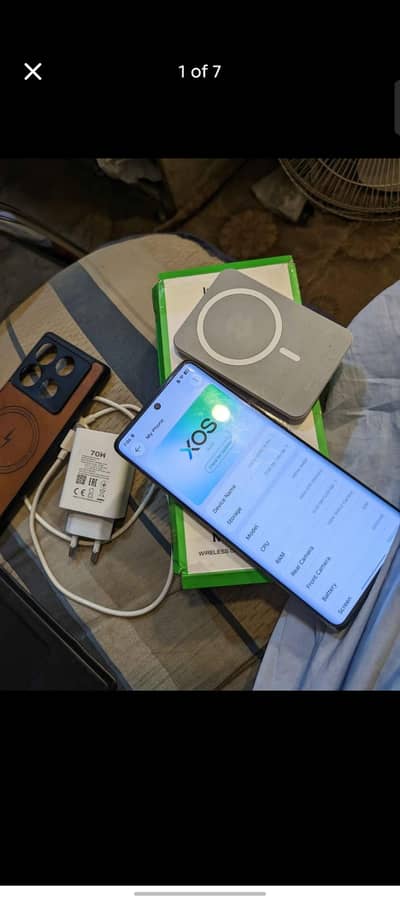 Infinix Note 40 Pro 12.256 full box waterproof