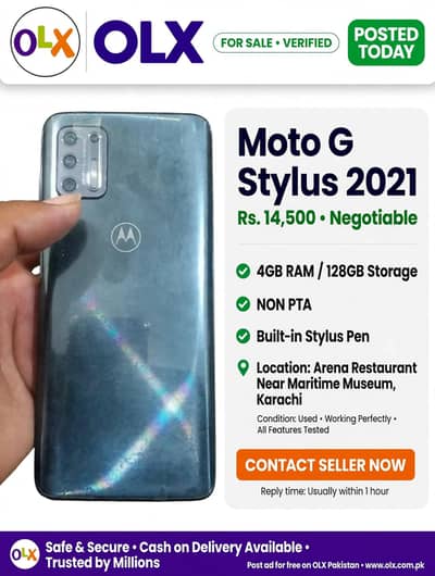 Motorola Moto G Stylus 2021 4 128