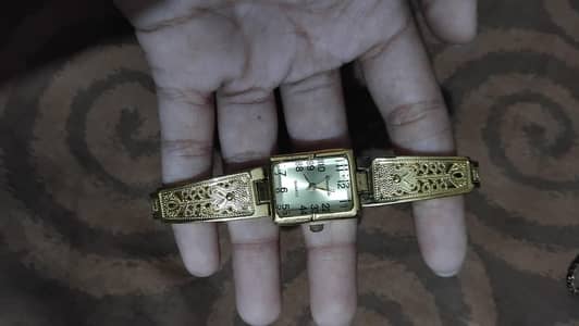New golden watch