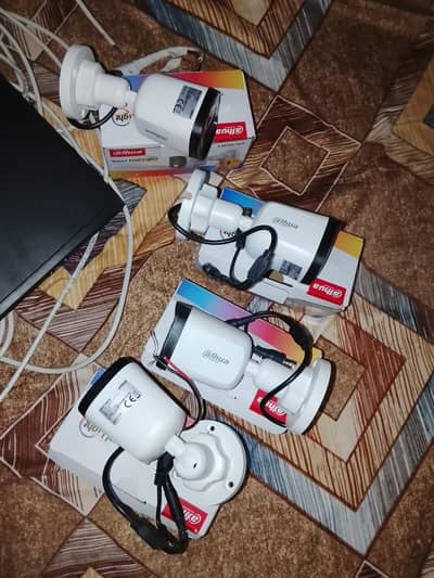 4 camera night Vision hd with voice record full set With