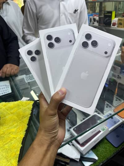 Apple iphone 18 pro max 256gb silver box pack