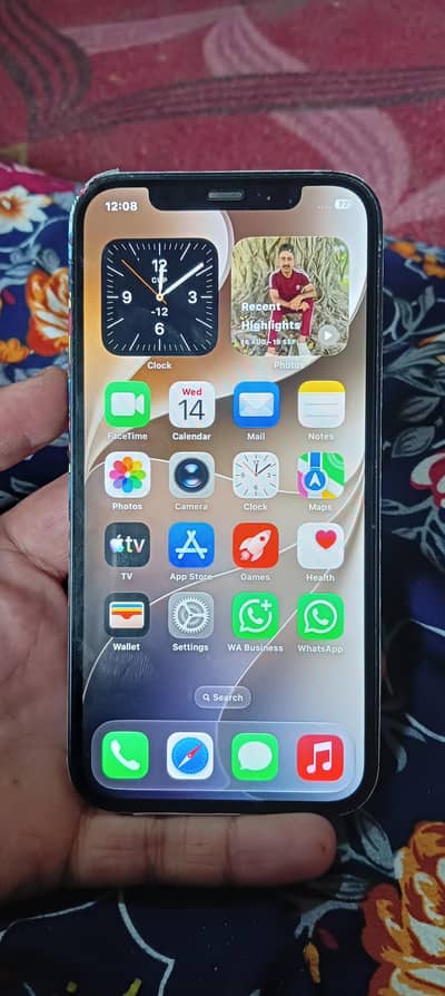 Apple iPhone 12 water pack face unlock tru tune active ek dot ha bus