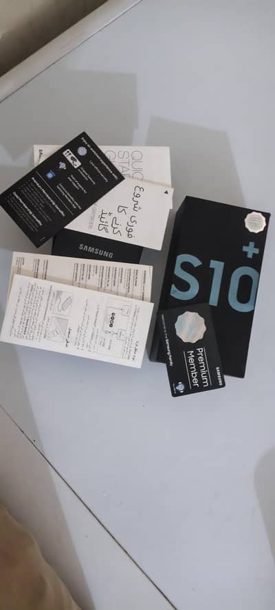 Samsung Mobile S10 Plus official Approved with box