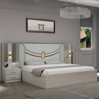 Bed Set/King Size Bed/Double Bed/Wooden Bed/Luxury Bed/Bed/Poshish Be
