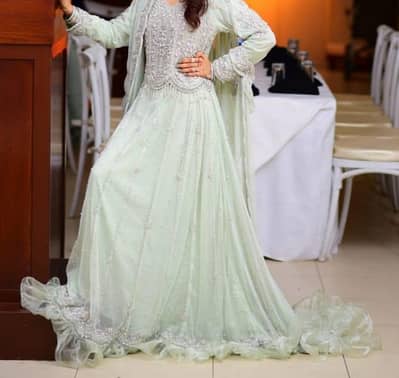 Samsons brand bridal maxi.