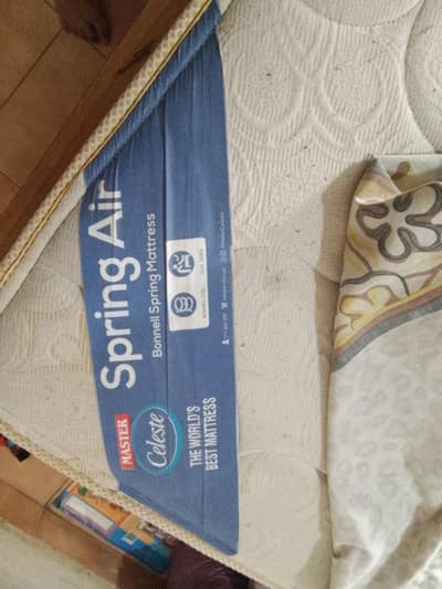 urgent sell bed with master spring mattress