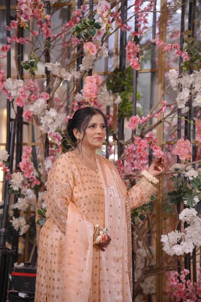 beautiful sheesha silk dress available in reasonable price