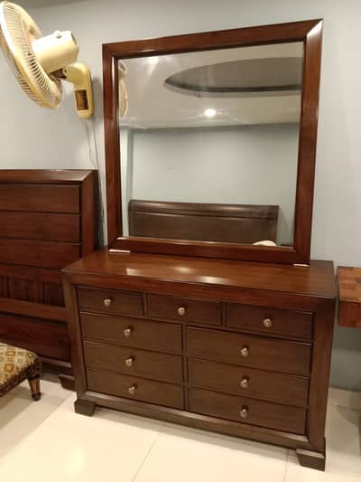 So we're offering you high quality sheesham wood furniture