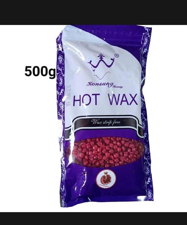 T   Konsung Hot Wax Beans 500 grams Pomegranate