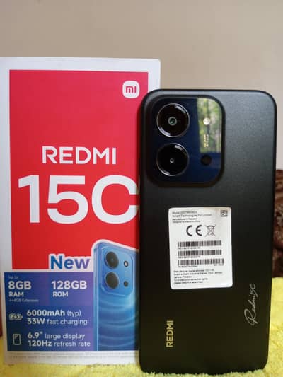 REDMI 15C (4GB 128GB) COMPLETE BOX ||OFFICIAL WARRANTY AVAILABLE