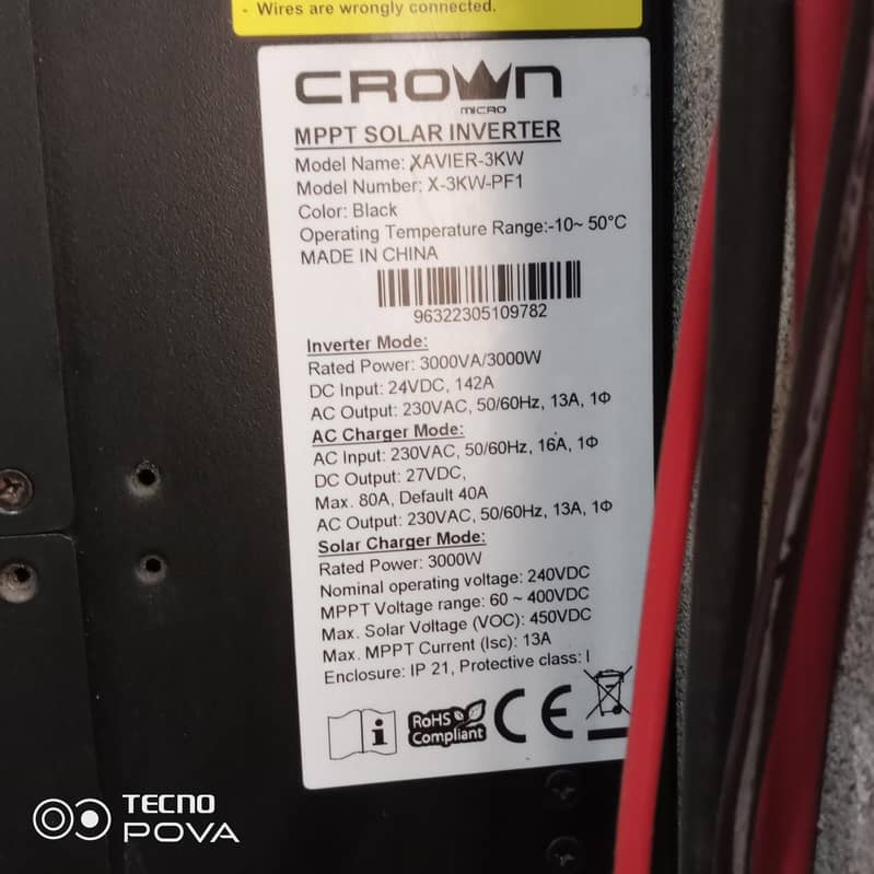 crown solar inverter 3kw - Solar Inverter - 1120443555