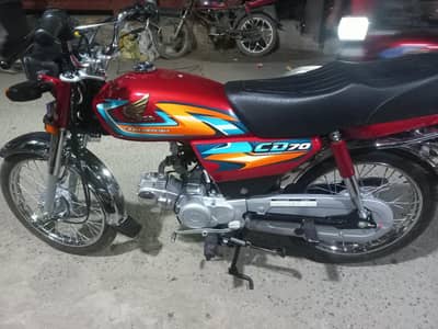 Honda CD 70 2027  brand new condition 03124119862
