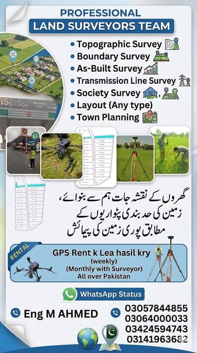 survey service's All over Pakistan