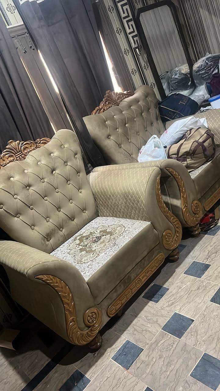 5 seet sofa set 6