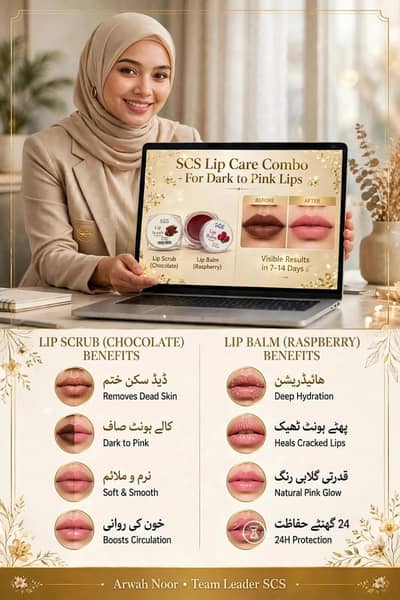 SCS Lip Scrub Balm
