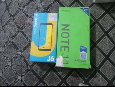 (INFINIX NOTE  11)---(SAMSUNG  J6)