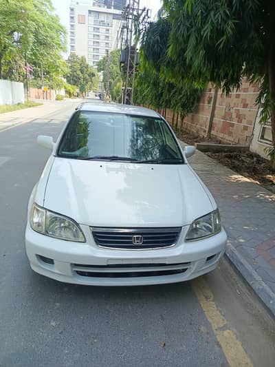 Honda City 2001 Manual – White Colour Excellent Condition