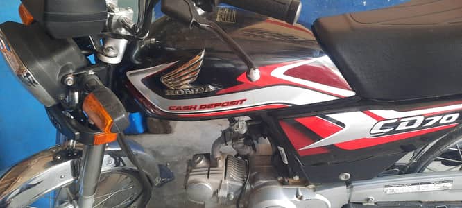 I am selling my honda cd70cc applied for