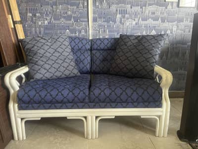 Wooden two sets sofa