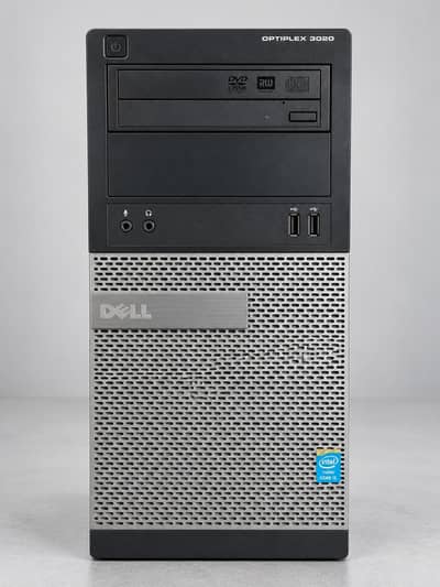 Dell OptiPlex 3020 Core i5 4th Gen, 8GB RAM, SSD + HDD, Complete Setup
