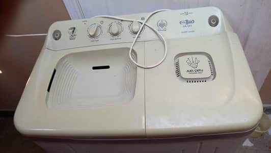 Washing machine working condition
