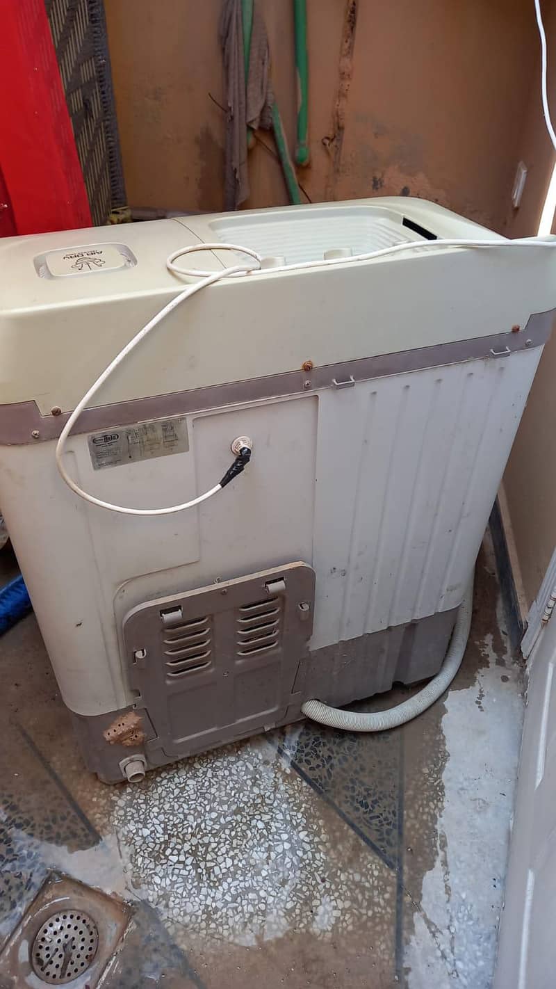 Washing machine working condition 3