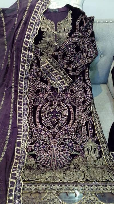Areej collection velwet suit