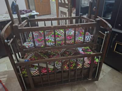 kids bed + swing for sale