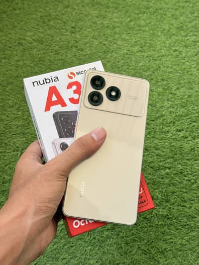 Nubia A36 PTA 10/10,  12/64 Titanium Gold