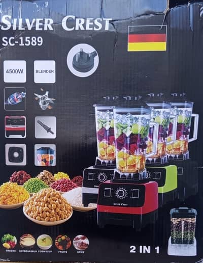Silver Crest 4500W 2 in 1 Blender