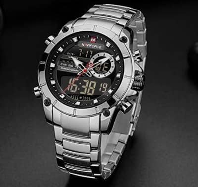 ‎Naviforce NF- 9163 Dual Time Edition