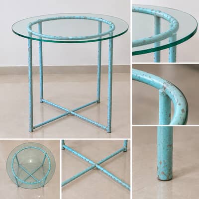 3 Round Glass Tables for Sale – 2 Small & 1 Large