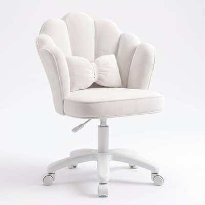 Luxury Velvet Office Chair – Stylish & Comfortable Swivel Chair
