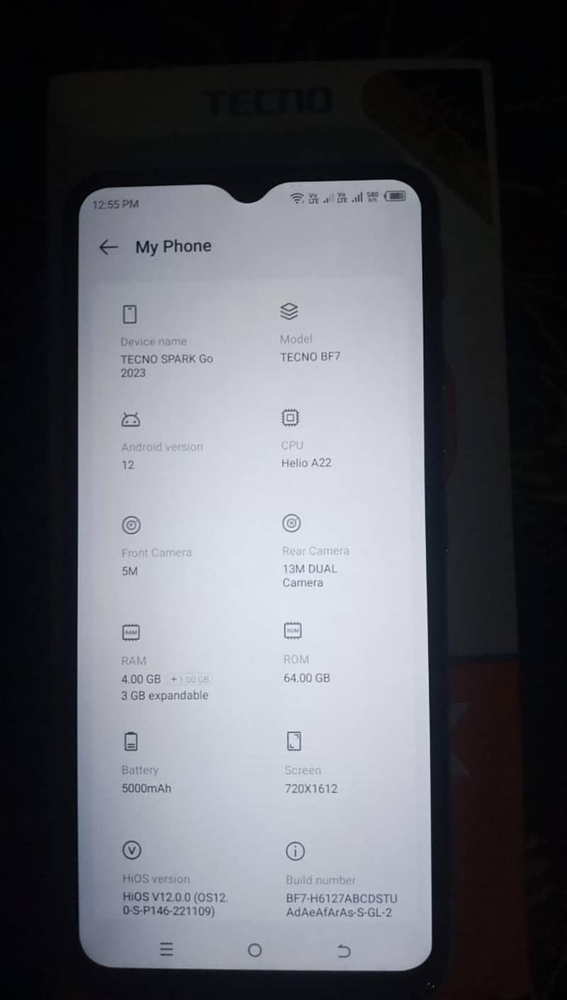 Tecno Spark Go 1