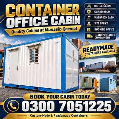 Container Office Cabin for 03007051225