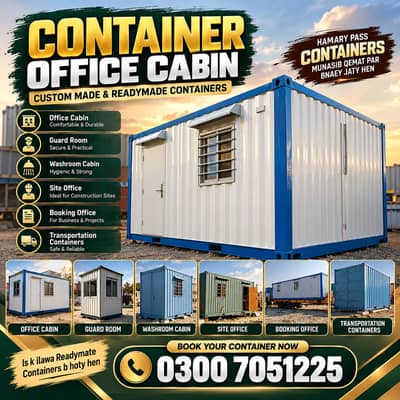 Container Office Cabin for 03007051225