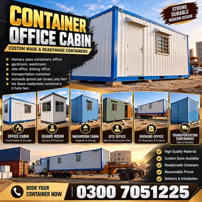 Container Office Cabin for 03007051225