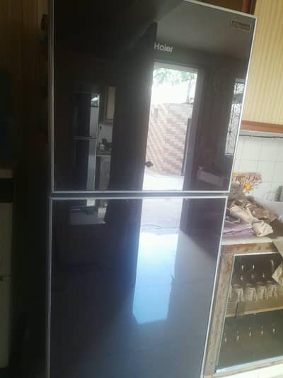 haier large size fridge in excellent condition