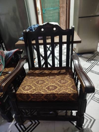 Wooden sofa 1-1-3 for sale