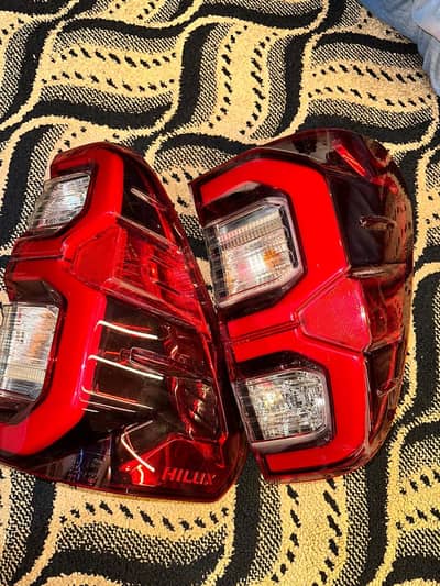 Toyota Revo Hillux back lights 2024 model