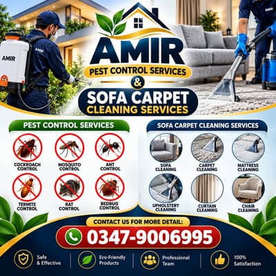 Sofa Cleaning / Sofa Washing Services / Mattress & Carpet Cleaning