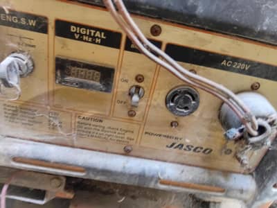 new generator for sale good price service needed.  just dust