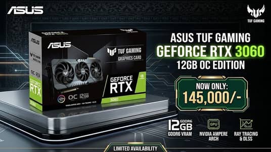 Graphics Card NVIDIA GeForce RTX 3060 12GB GDDR6
