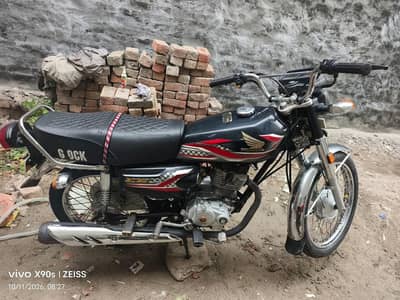 Honda CG 125 2024 Model | Genuine Condition | Low Mileage,