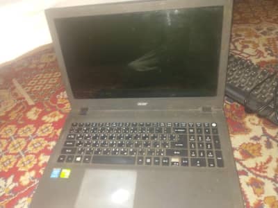 black color Acer laptop