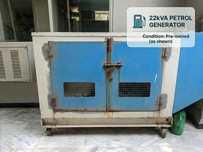 Petrol Engine Generator 22 kvA for Sale – Powerful & Reliable